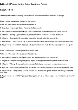 UCSP Q1 Mod2 Concernsofsociology V5 - Understanding Culture, Society ...