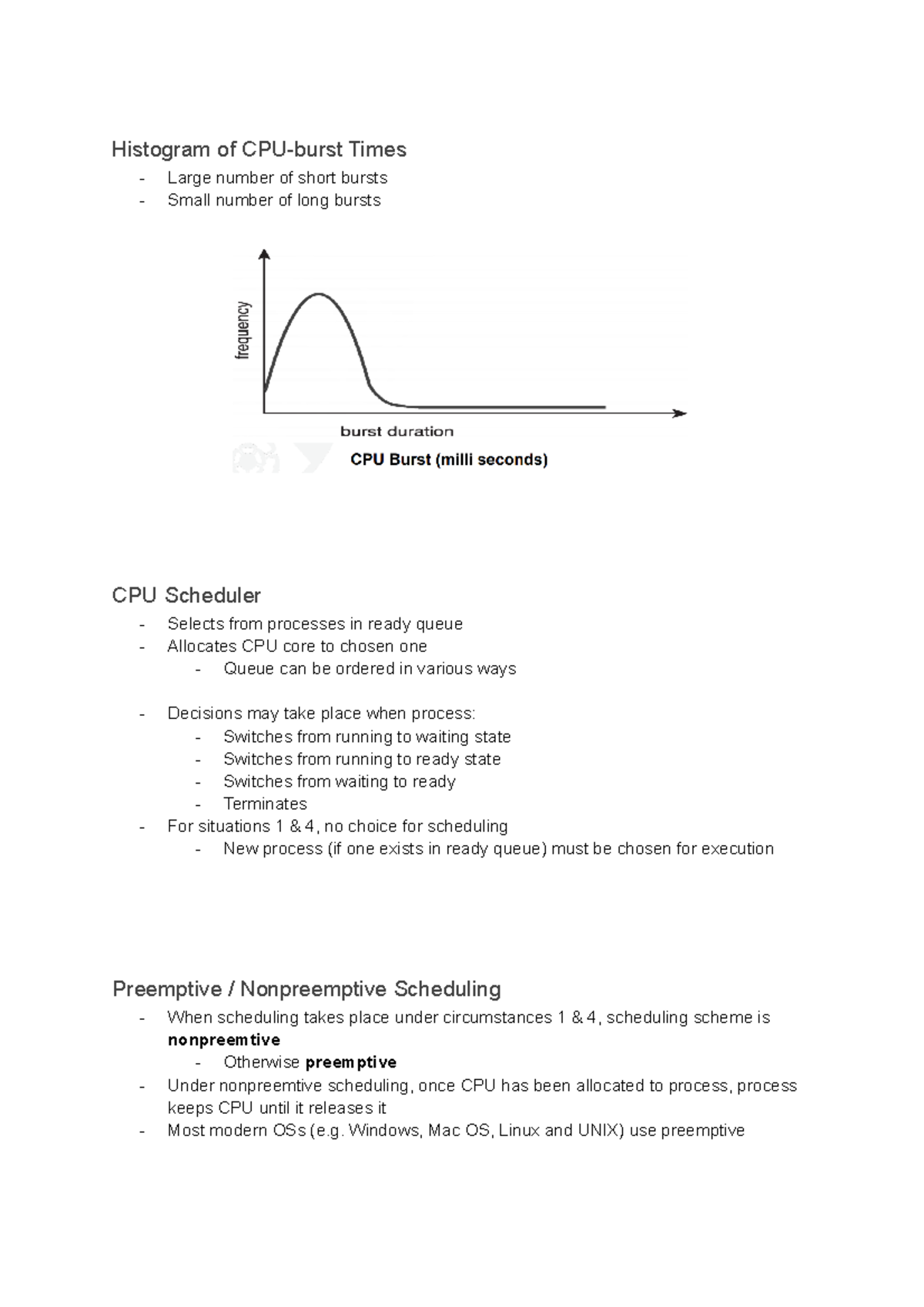 210501 - Lecture 4 - Process Scheduling - COM00021I - York - Studocu