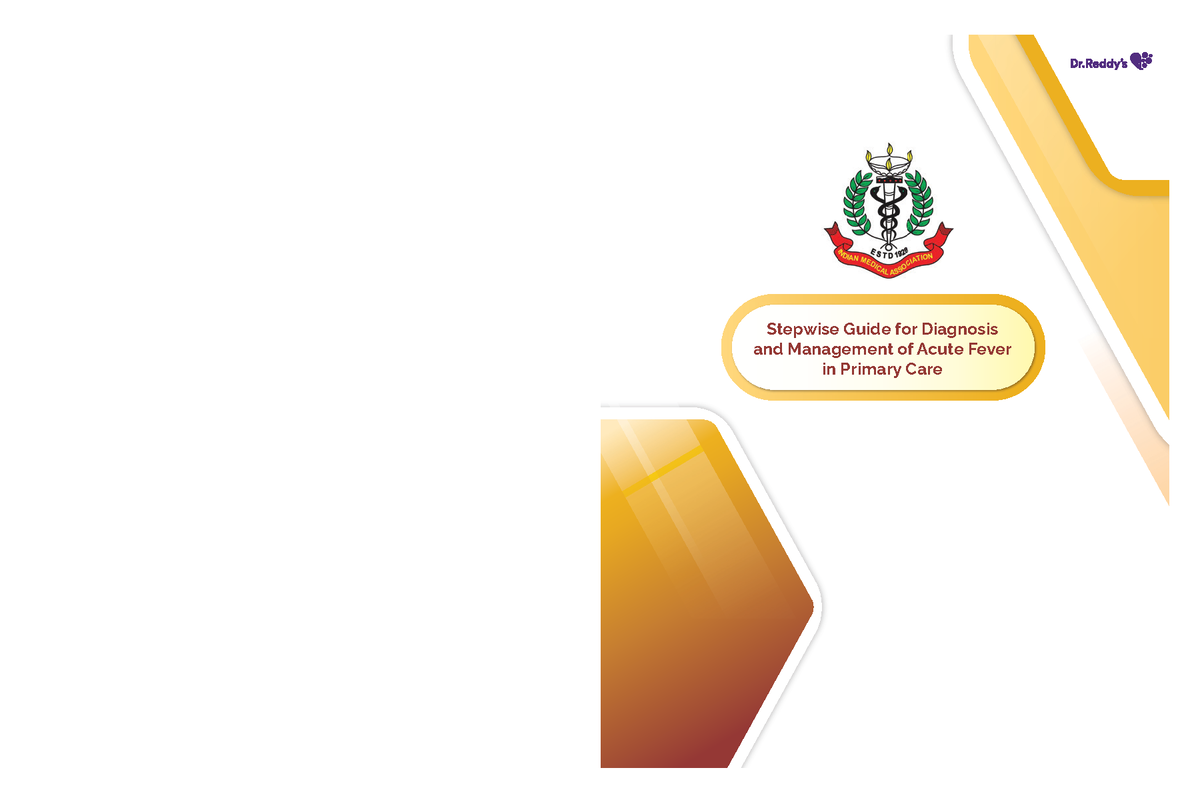 Treatment-Algorithm-Booklet Fever - Stepwise Guide for Diagnosis and ...