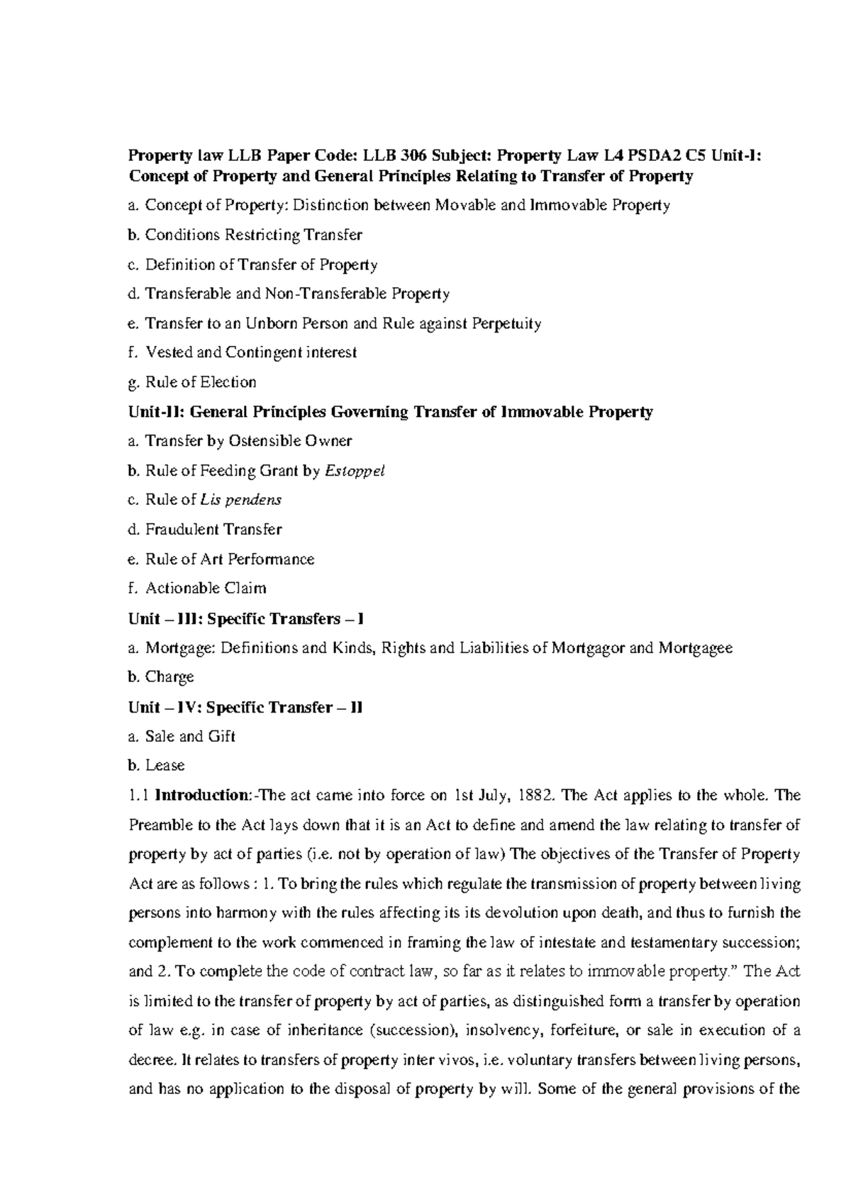 Ballb 306 Orlgmal mortgagor's right to redeem mortgage Property law