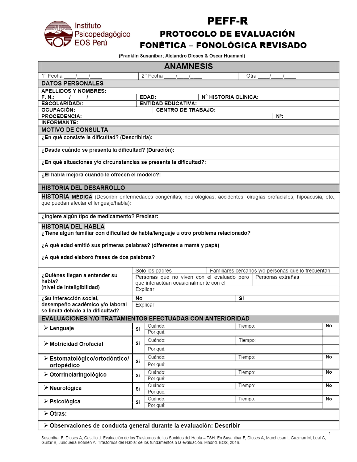 PEFF -R - Protocolo DE Evaluación Fonética - Fonológia-PEFF - 2017 03. ...