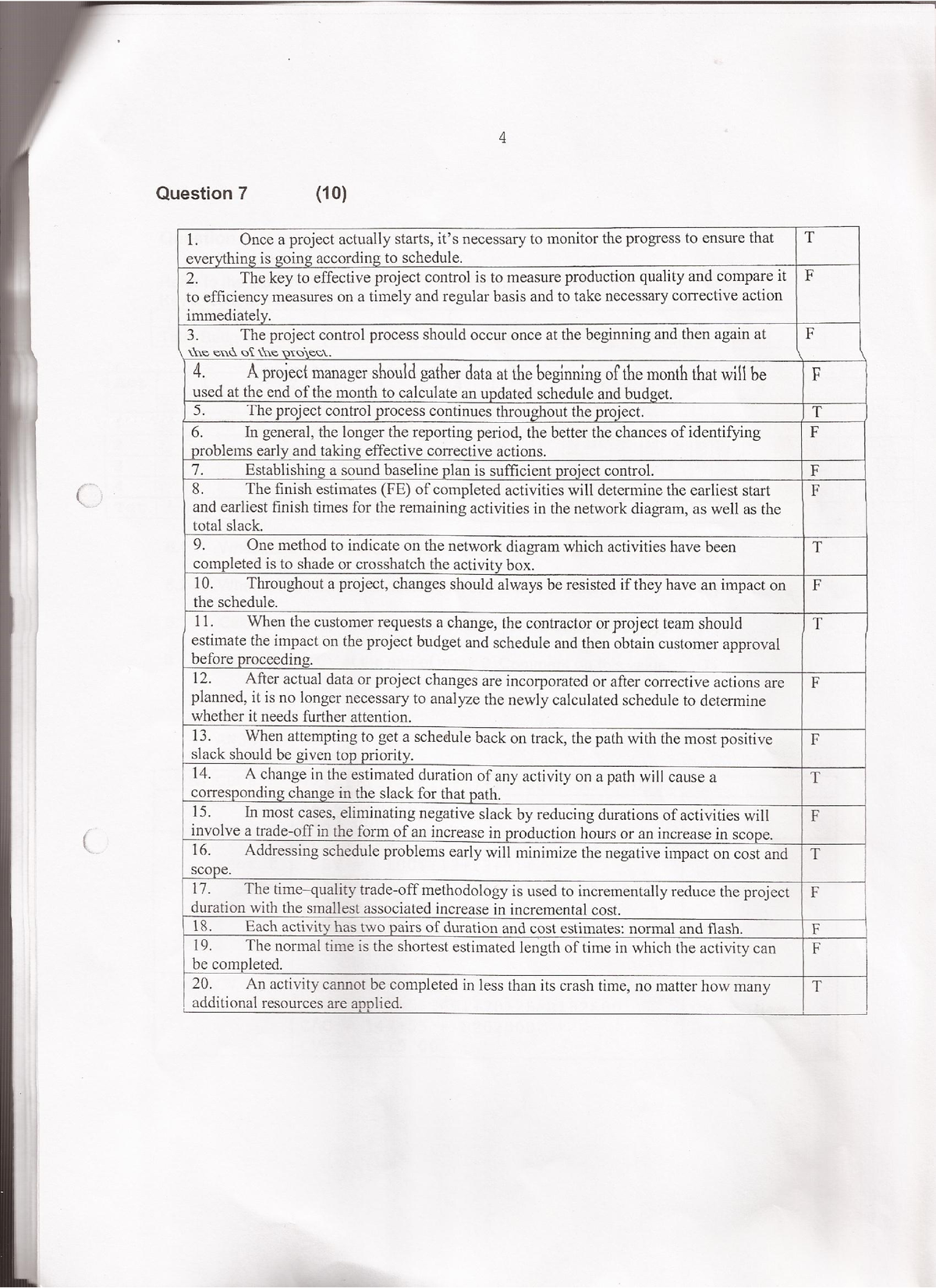 Semester Test 1-4 - Practice Material - Pjb3b - Studocu