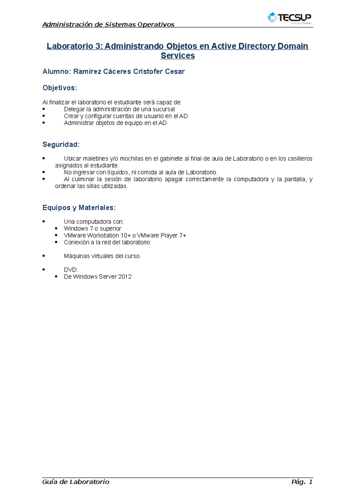 Lab03 Administrando Objetos en Active Directory Domain Services (1 ...