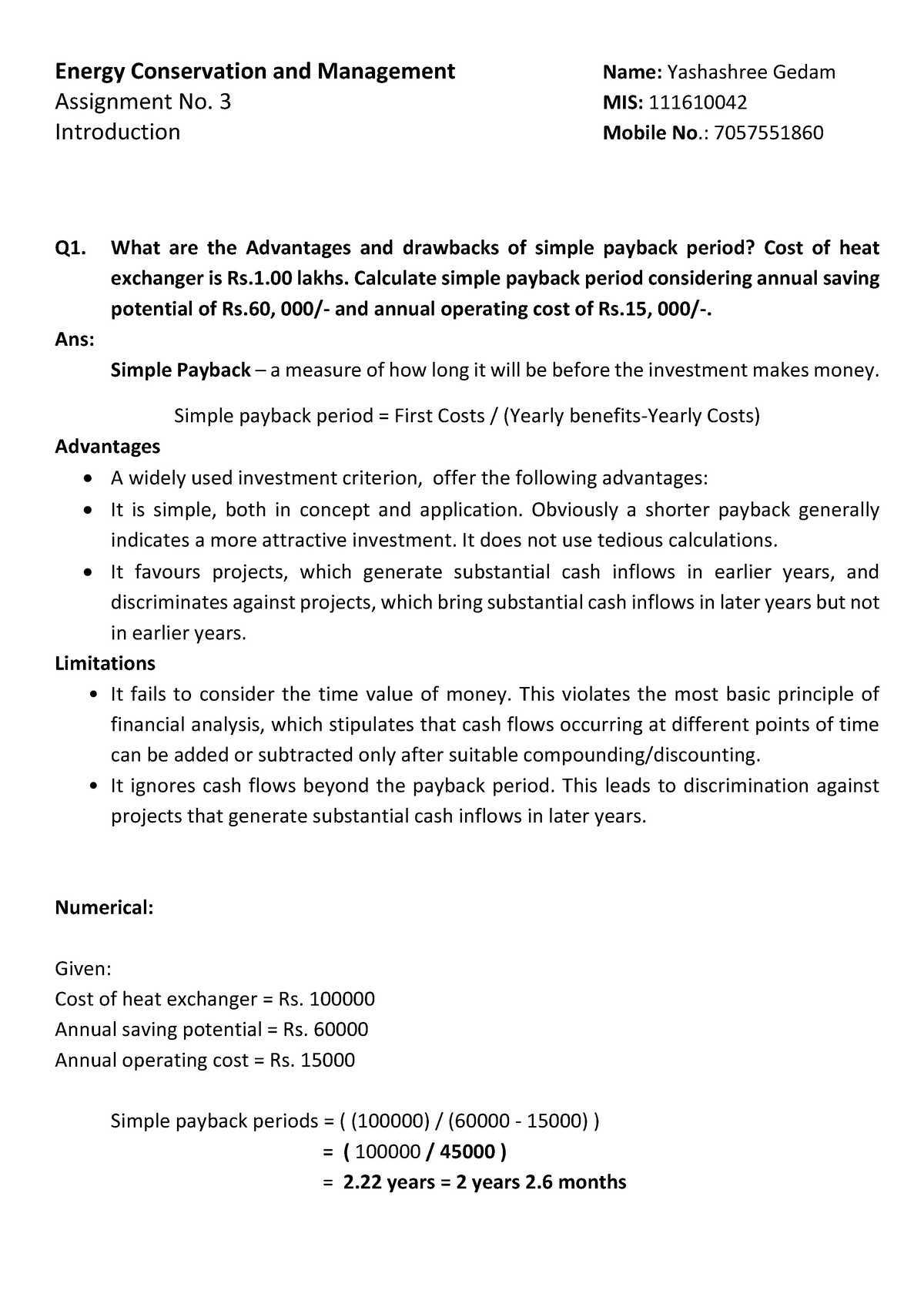 assign-3-111610042-economic-analysis-energy-conservation-and