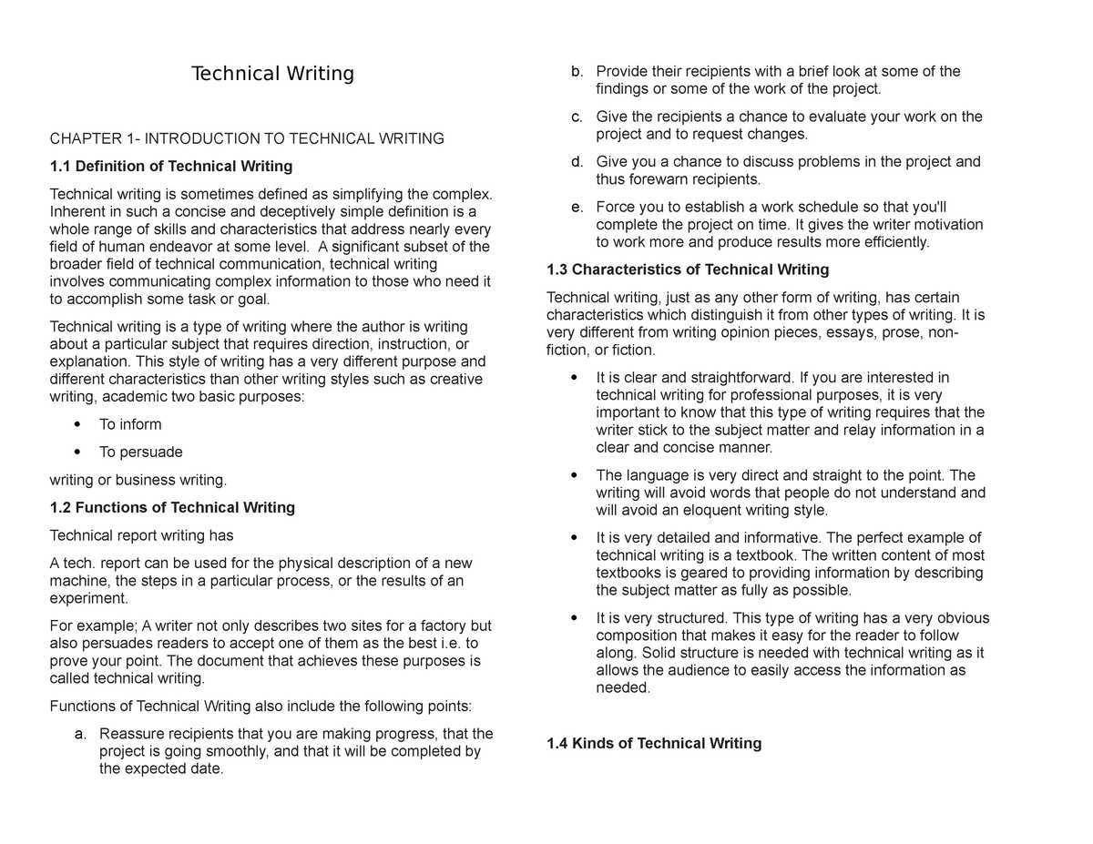 271727100-technical-writing-technical-writing-chapter-1-introduction