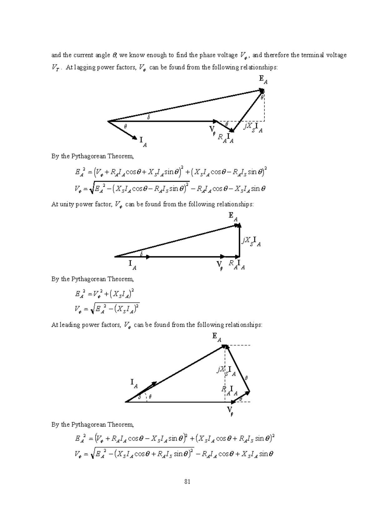 Electric Machinery And Power System Fundamentals15 and the current