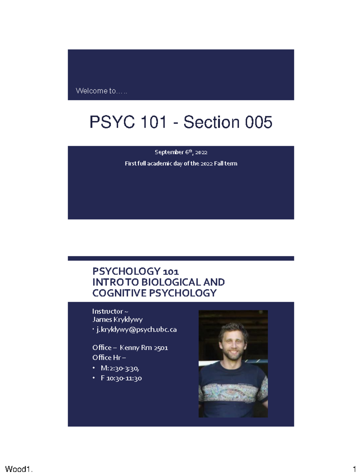 semester fall 2022 introduction to psychology (psy101) assignment no. 01