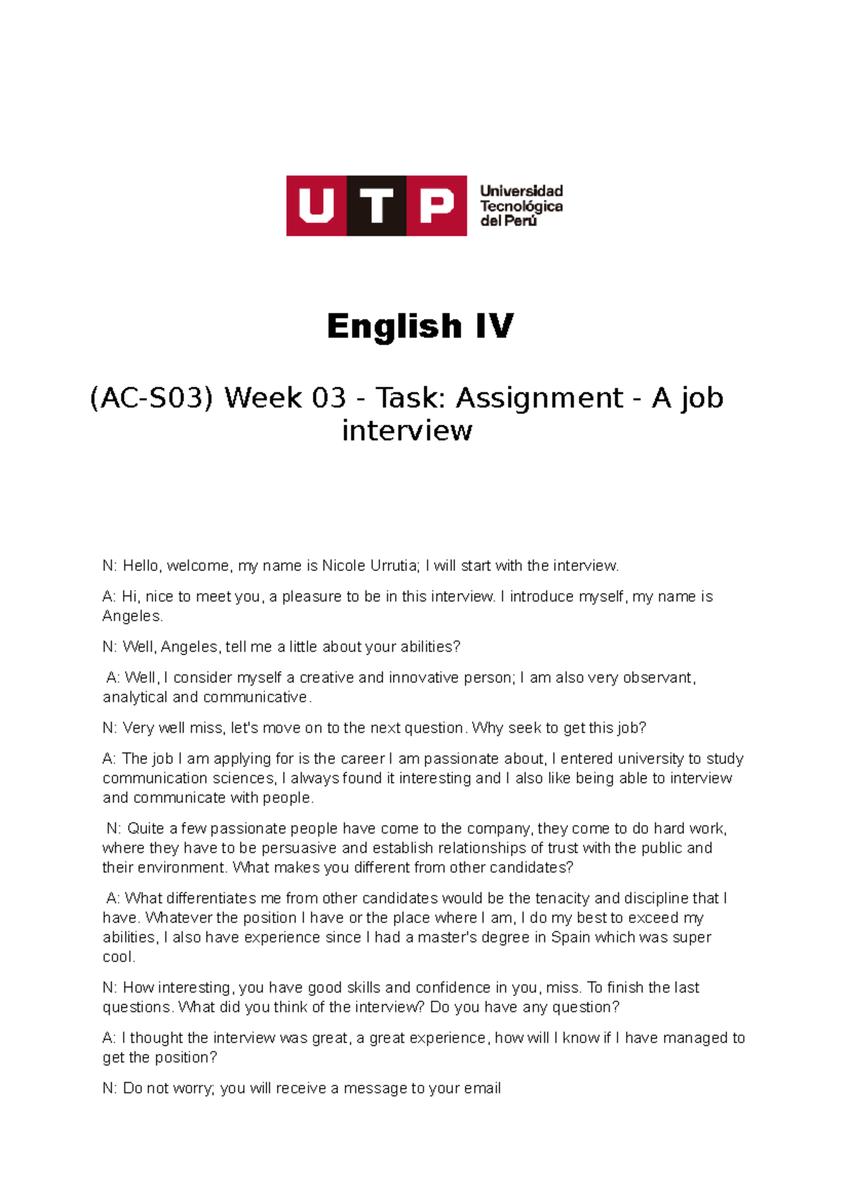 Semana 3 Ingles Iv N Hello Welcome My Name Is Nicole Urrutia I Semana 3 Ingles Iv N Hello Welcome My Name Is Nicole Urrutia I