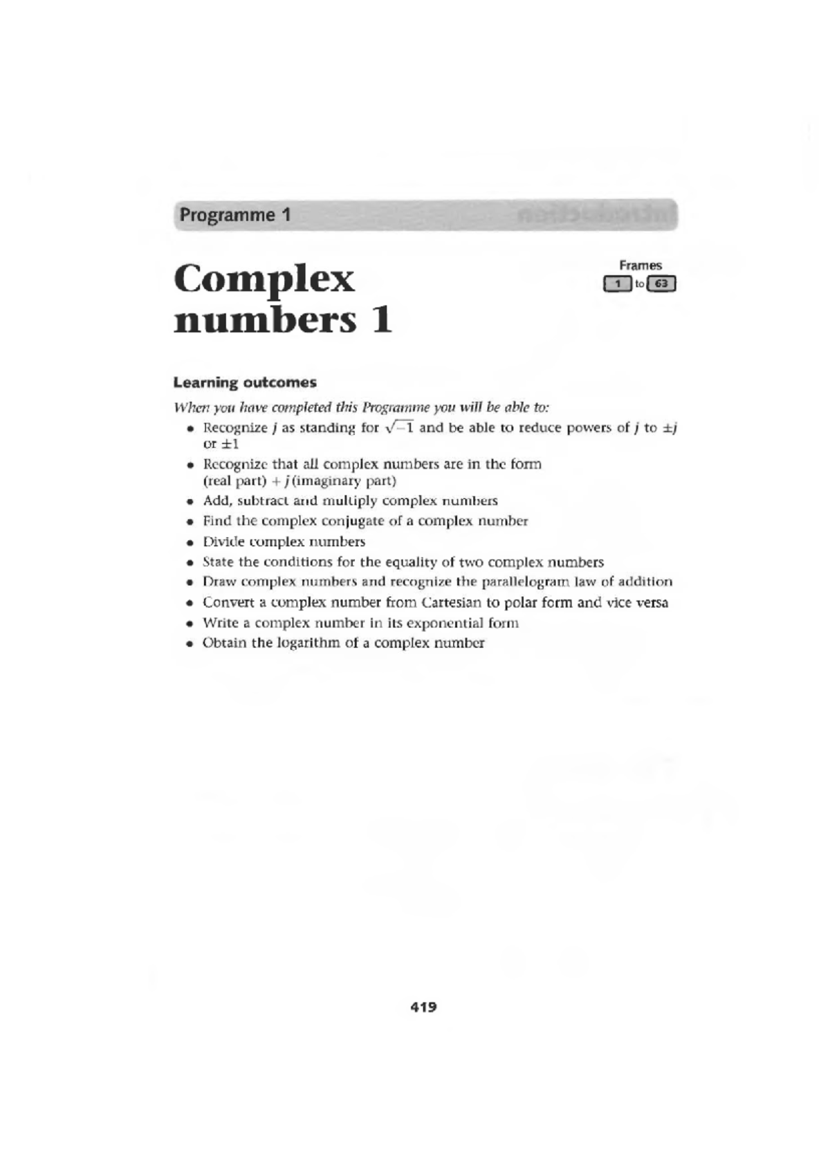Complex Numbers 1 - Engineering Mathematics 5th Ed by K. A. Stroud - 2 ...