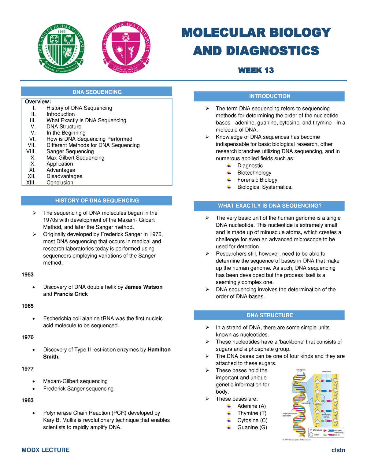 an essay on dna sequencing