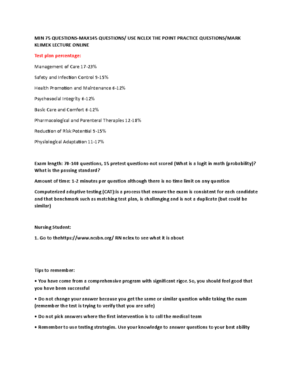Nclex Shut Off At 75 Questions - b2nywlp