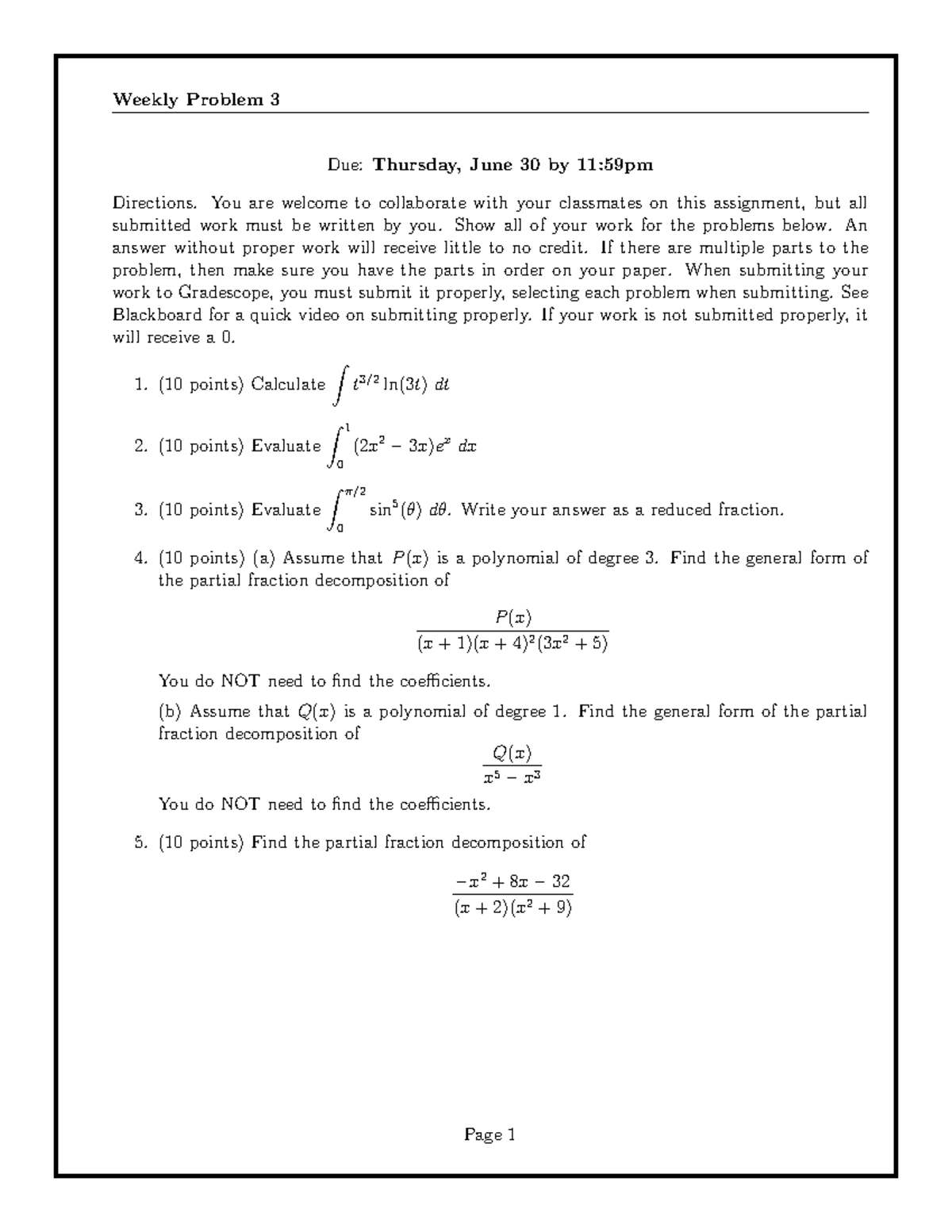 Wp3 - weekly problem 3 during 2022 summer you guys can reveiw those ...