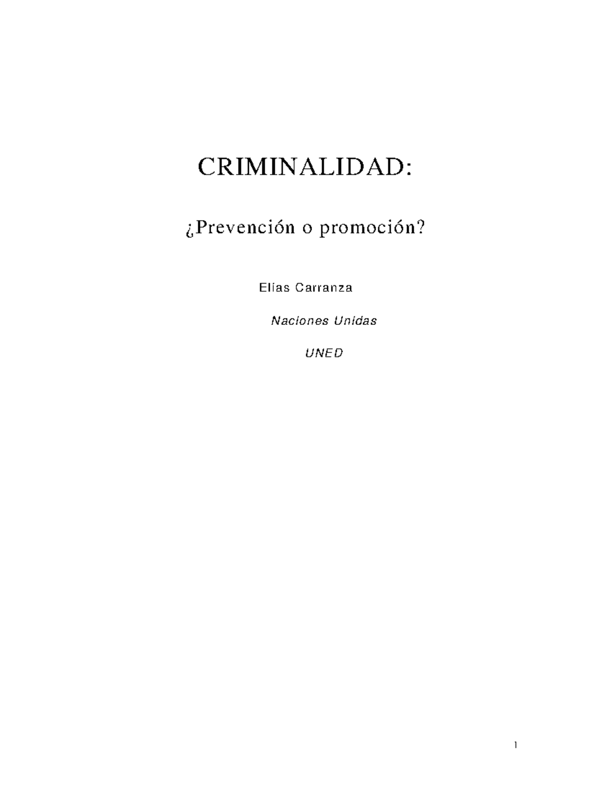 Factores Que Libro De Ejercicios Criminalidad - CRIMINALIDAD ...