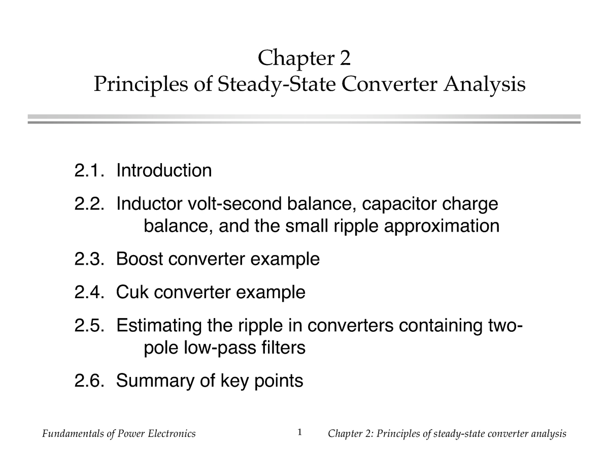 Ch2slides Fundamentals of Power Electronics Robert W. Erickson