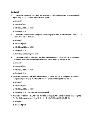 Chapter 2 - hihi - ELECTRONIC CIRCUIT DESIGN 2 CODE: 402060 Nguyen Huu ...