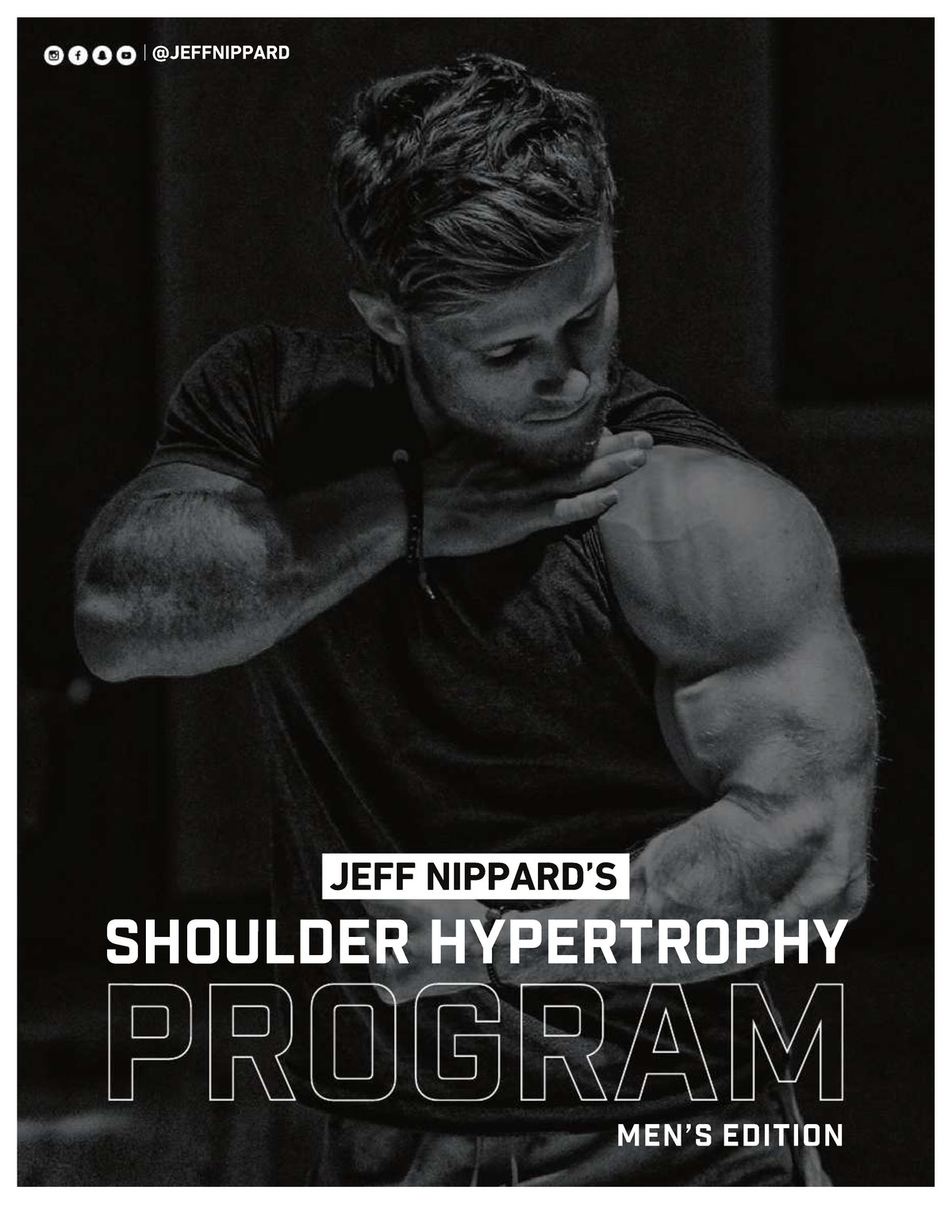 Jeff Nippard's Shoulder Hypertrophy Program - || @JEFFNIPPARD ...