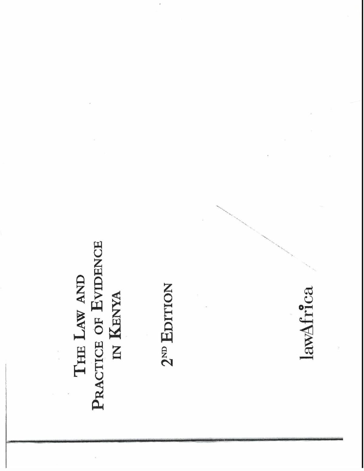 Confessions Excerpt - Kyalo Mbobus Book - Law of Evidence - Studocu
