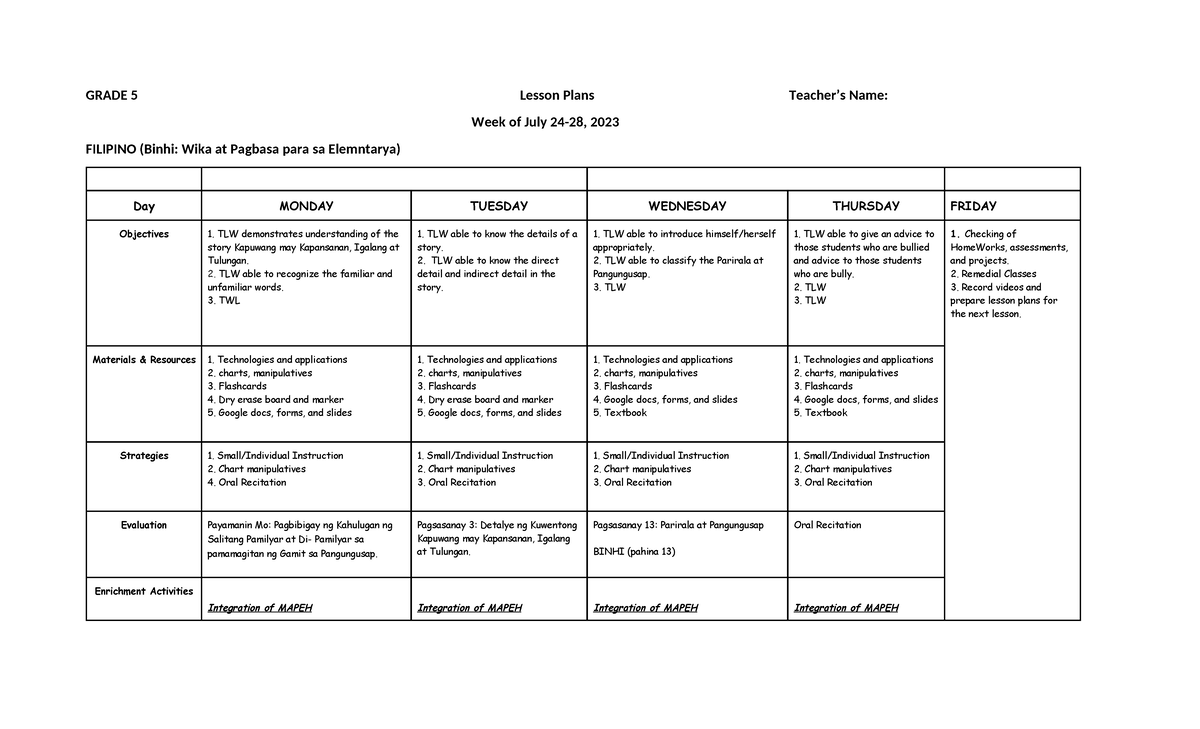 Lecture notes for students and teacher . So that they can learn many ...