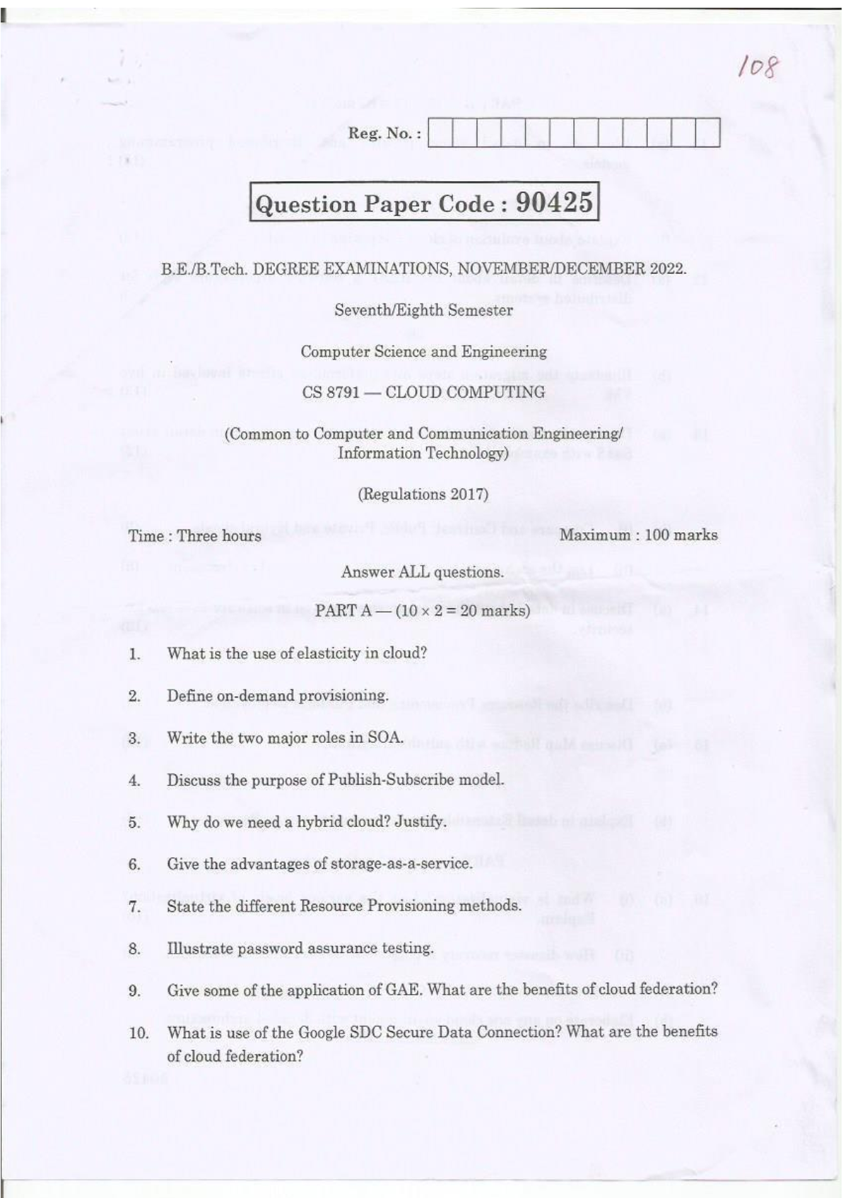 Cloudoldqnpapers - POLYTECHNIC, B.E/B, M.E/M, MBA, MCA & SCHOOL Notes ...