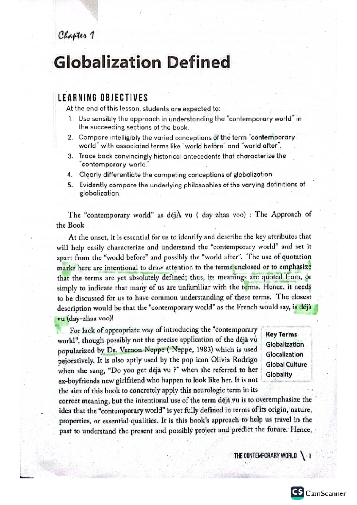 TCW- Midterms - Reviewer of The Contemporary World Midterm - Chapter 1 ...