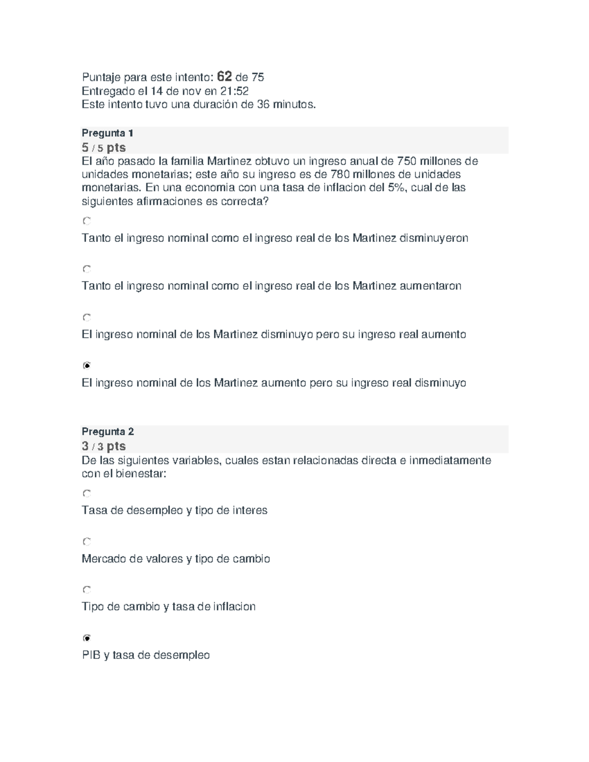 Parcial - Escenario 4 - Quiz Semana 4 - Puntaje Para Este Intento: 62 ...