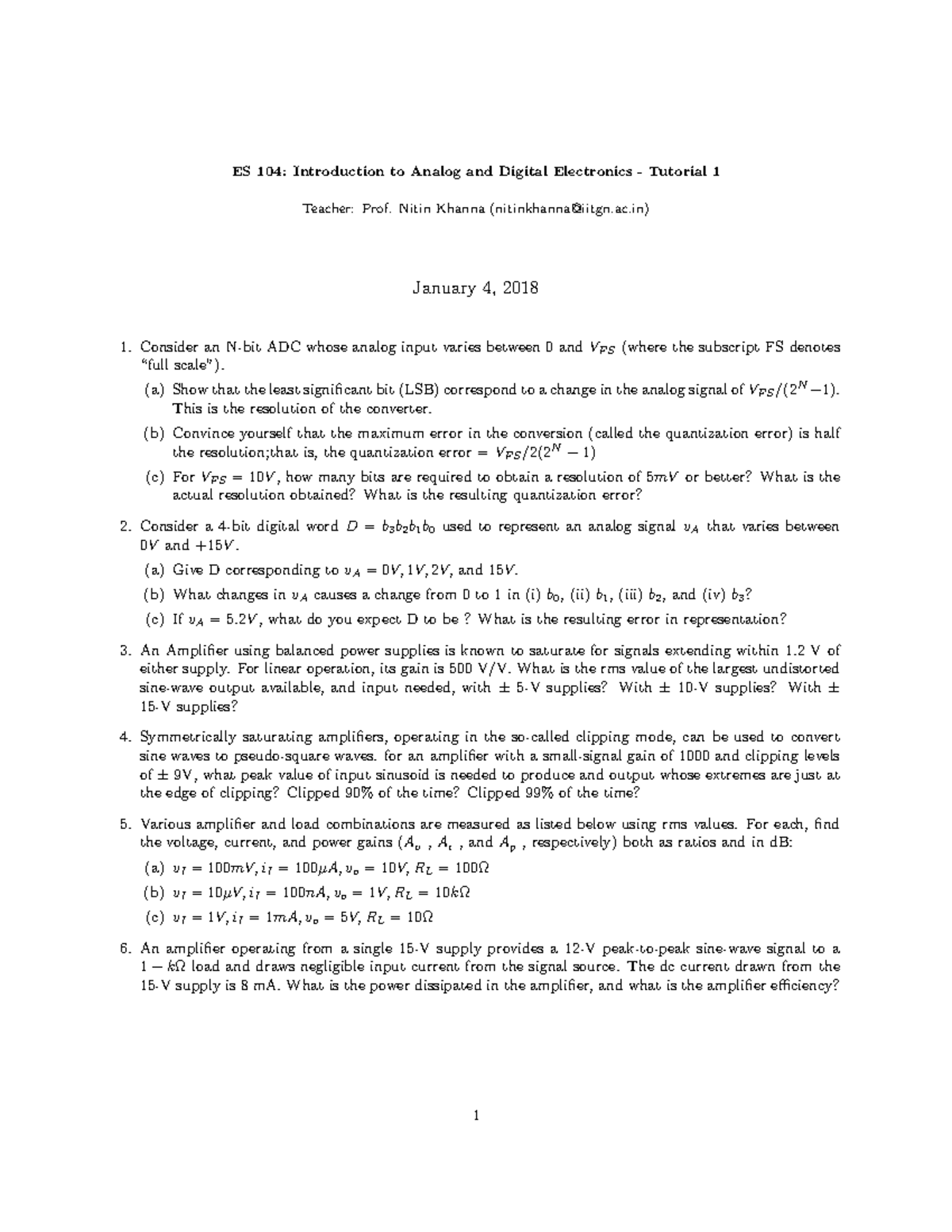Tutorial 1 Es104 Practice Tutorial Shared By Professor Es 104