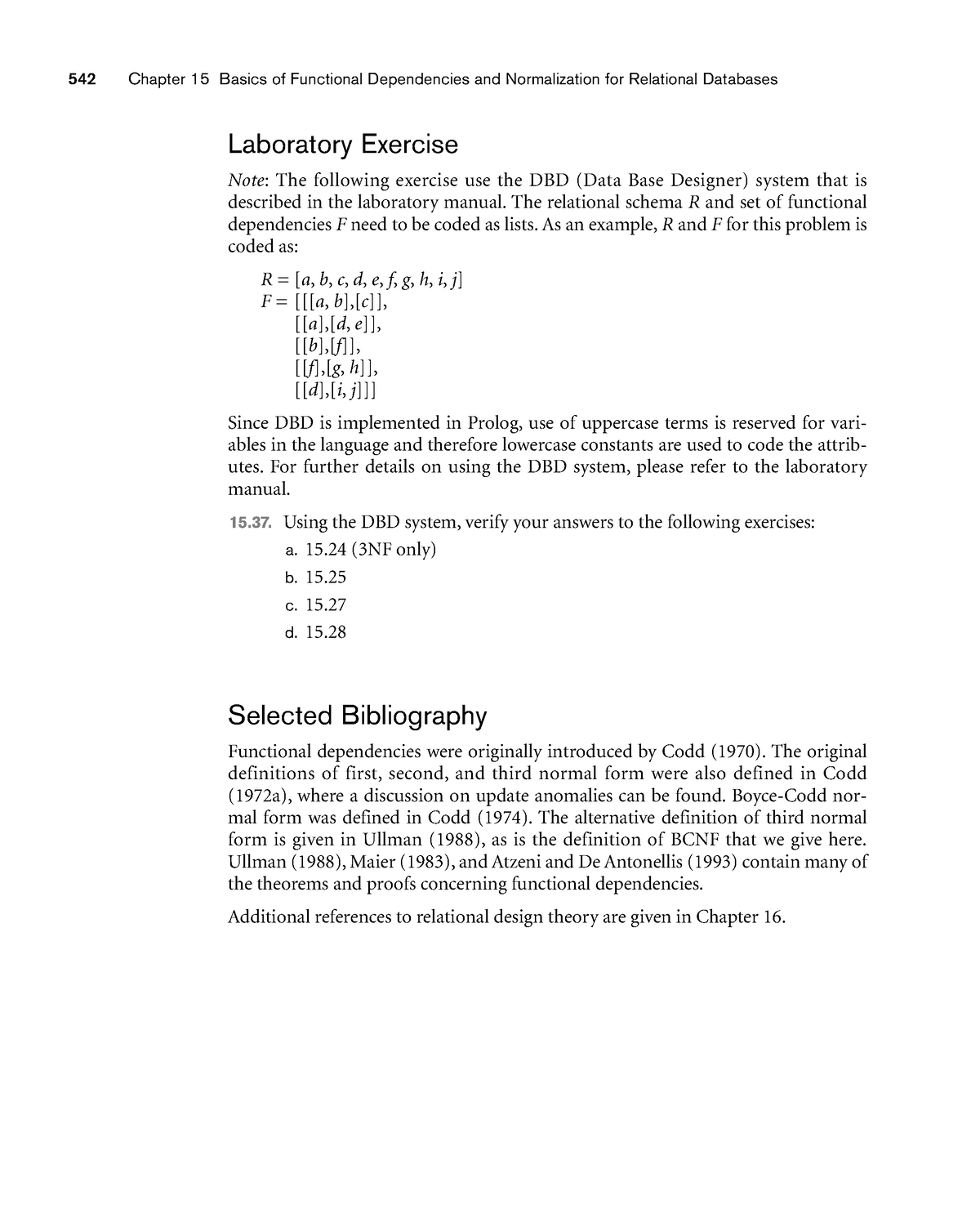 Database Management System Concepts And Advancements - 542 Chapter 15 ...