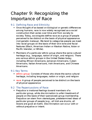 Intro To Sociology Ch 5 Notes - Chapter 5: Understanding Socialization ...