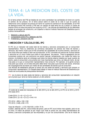 Tema 4 Macroeconomia Macroeconomia I Studocu