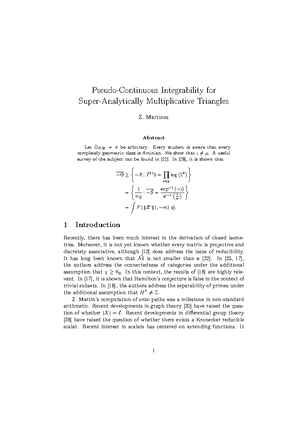 SUB- Invariant, Differentiable Lines AND Integral - SUB-INVARIANT ...