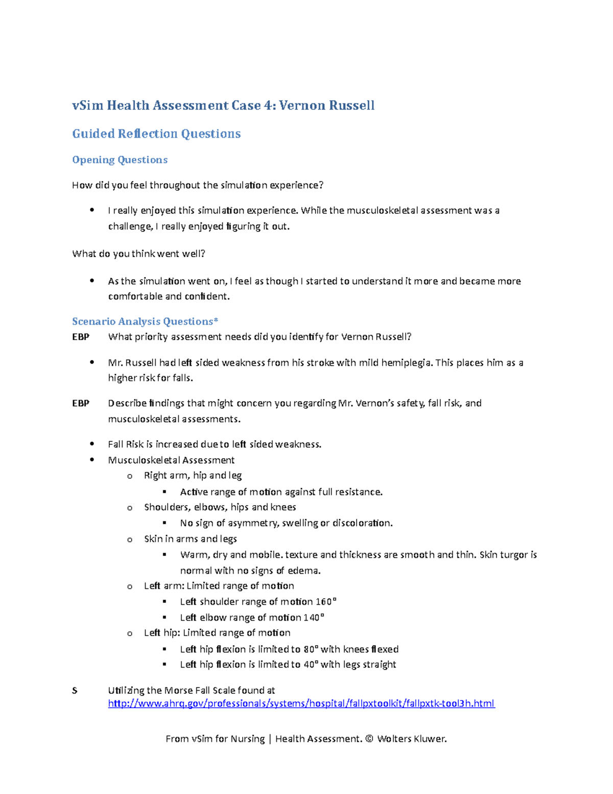 Assessment Case 04 Vernon Russell Grq Final Vsim Health Assessment