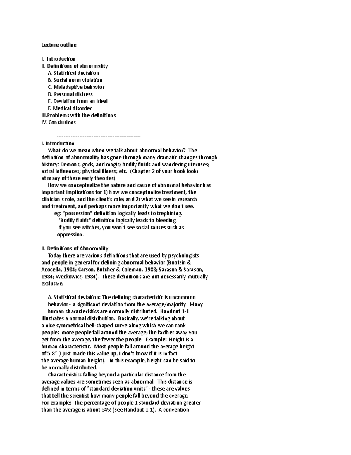 Definition Of Abnormal Psychology