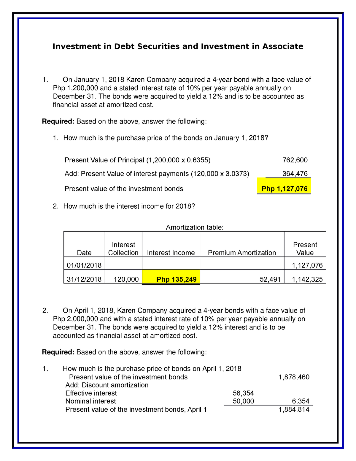 tax on assignment of investment bonds