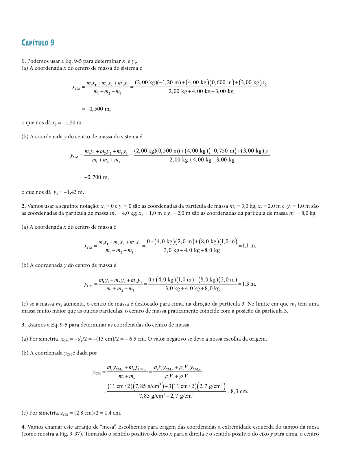 Exercícios Resolvidos Do Livro Fundamentos De Física Do Halliday E ...