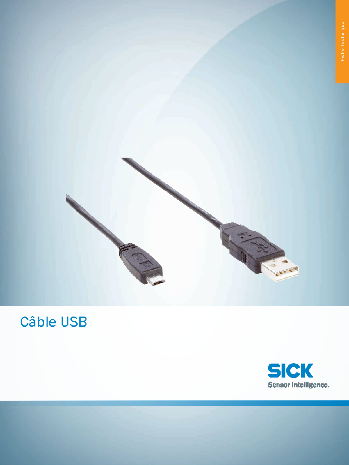Data Sheet Cable-USB 6036106 fr - F i c h e t e c h n i q u e Câble USB ...