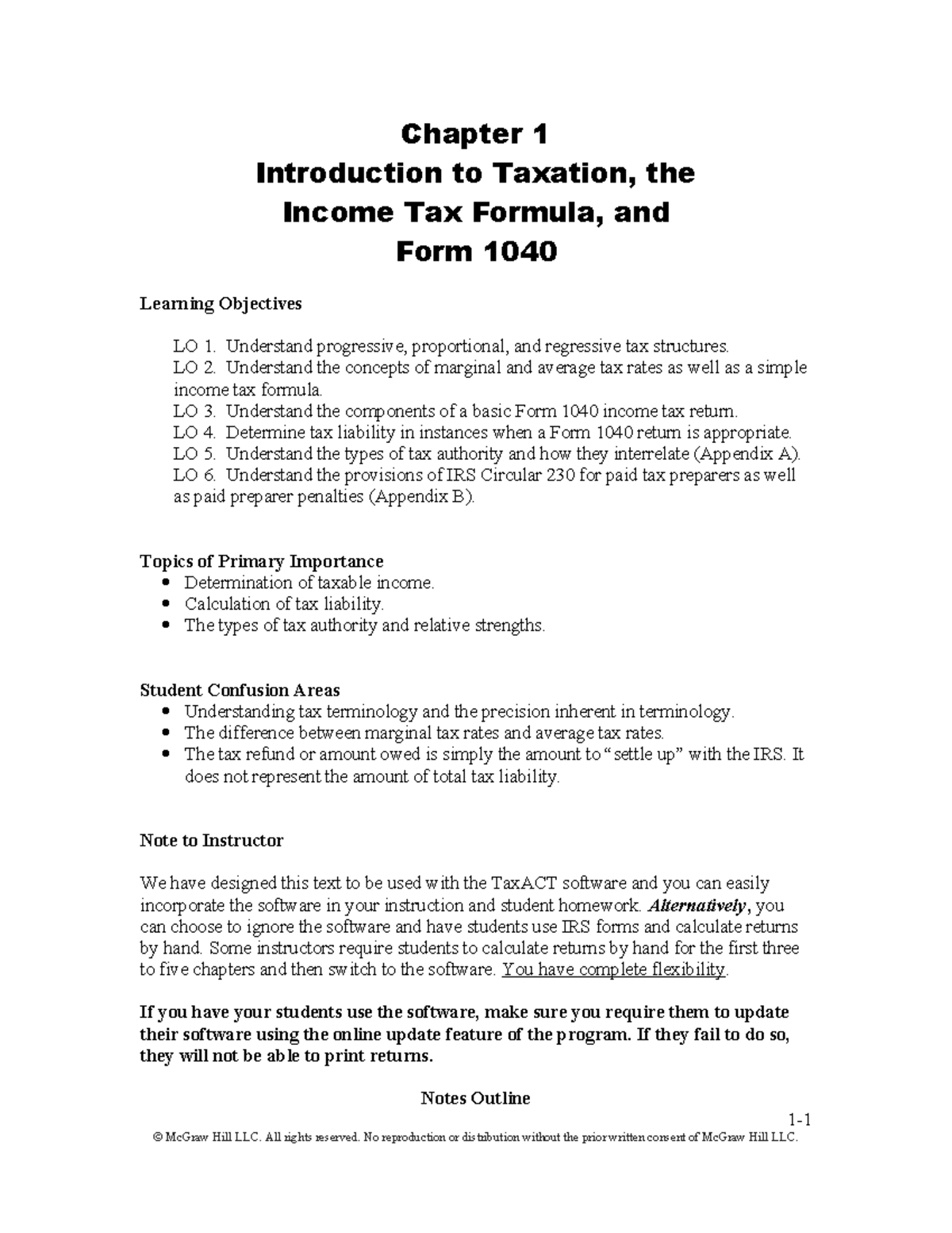 Cruz16e Chap01 IM - Solution Manual - Chapter 1 Introduction To ...