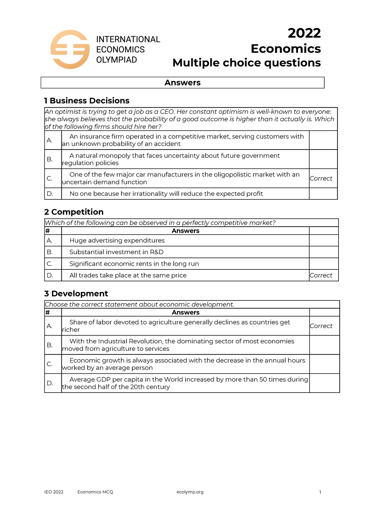 ieo-test-for-ieo-economics-olymoiad-studocu