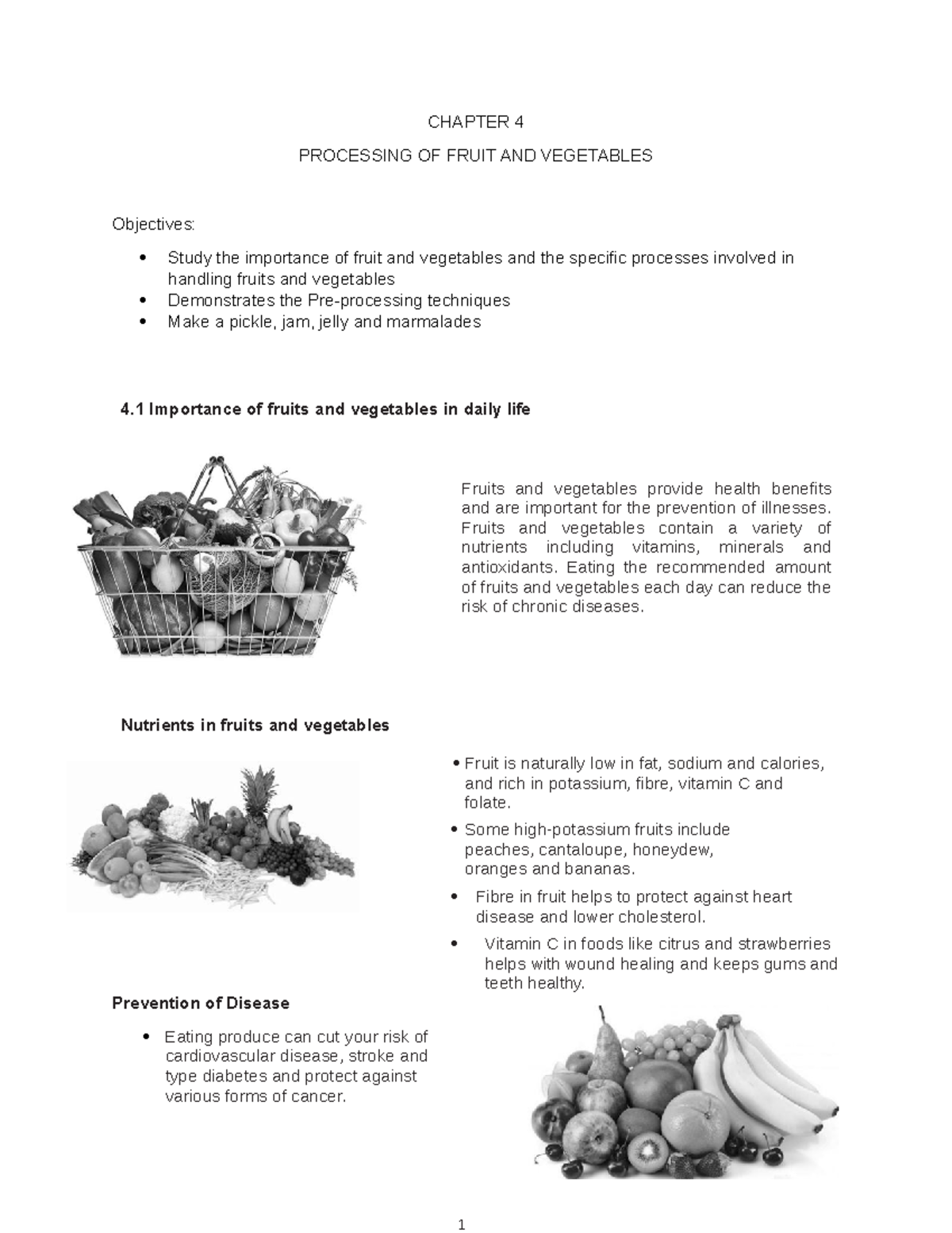 Chapter 4 Processing Fruit And Vegetables Chapter 4 Processing Of Fruit And Vegetables 2987