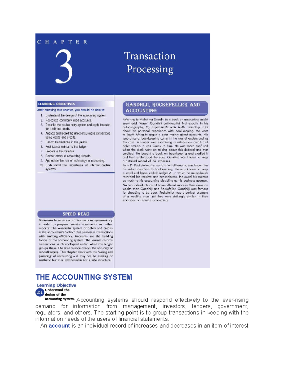 Chapter 3 Accounting Reading Material - THE ACCOUNTING SYSTEM ...