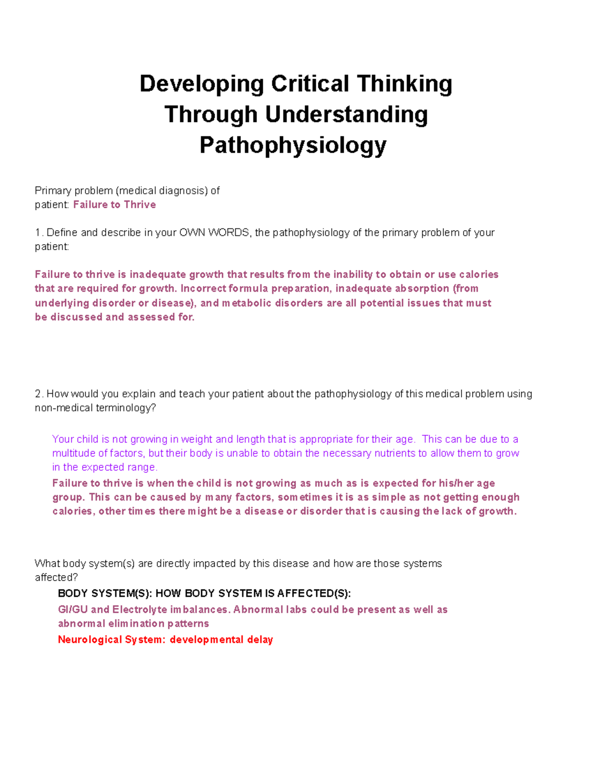 Critical thinking failures image