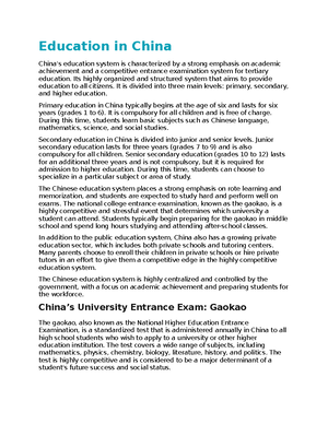 5 - Class Notes - Chinese Calligraphy Chinese calligraphy is a form of ...