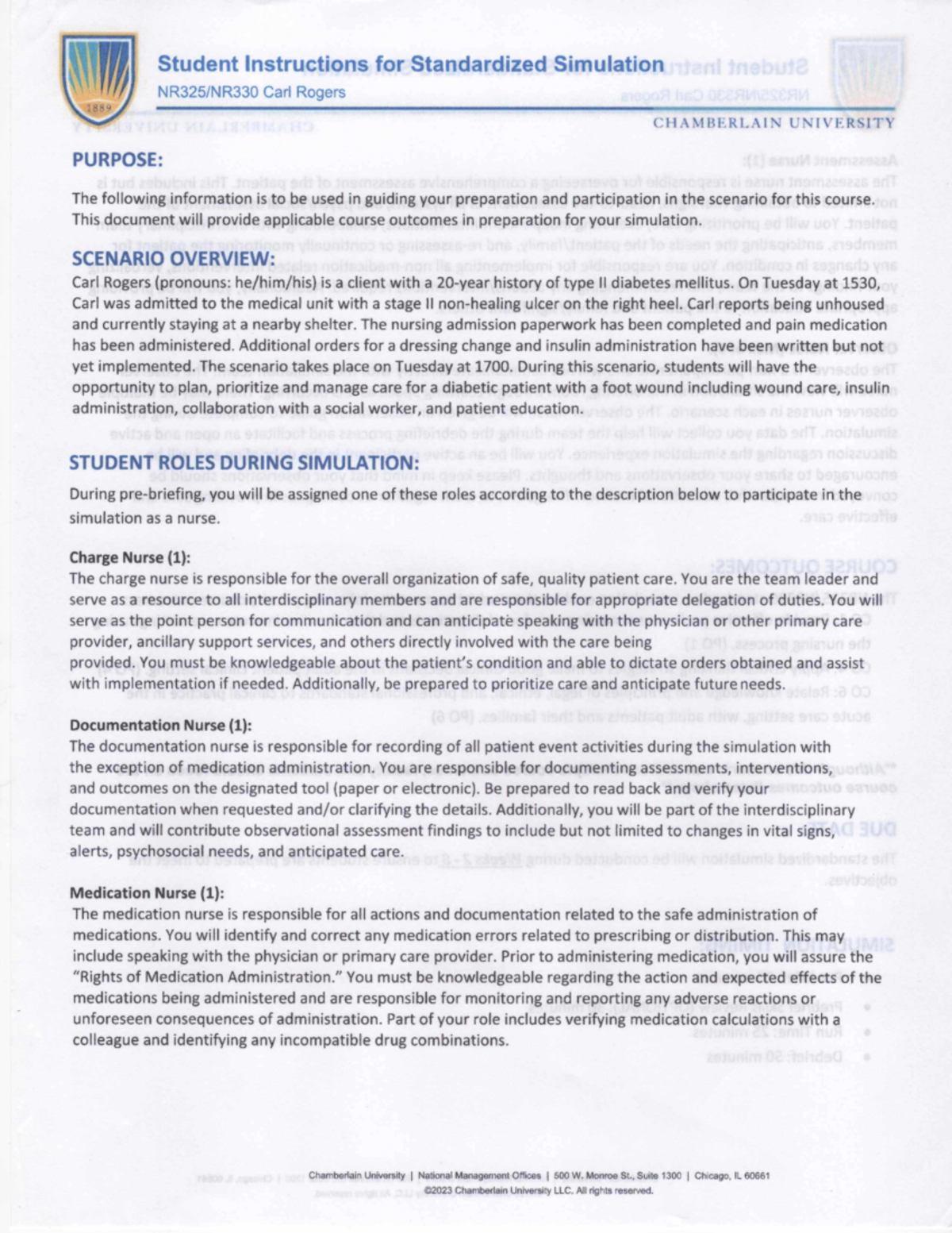 Simulation ticket 1&2 - Student Instructions for Standardized ...