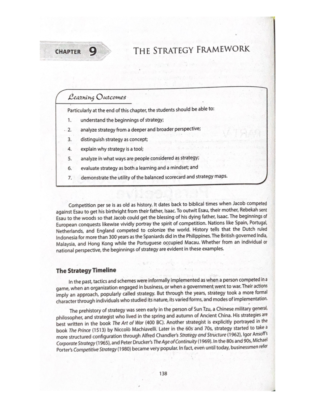Chapter 9 - Strategic Management Textbook - Bs accountancy - Studocu