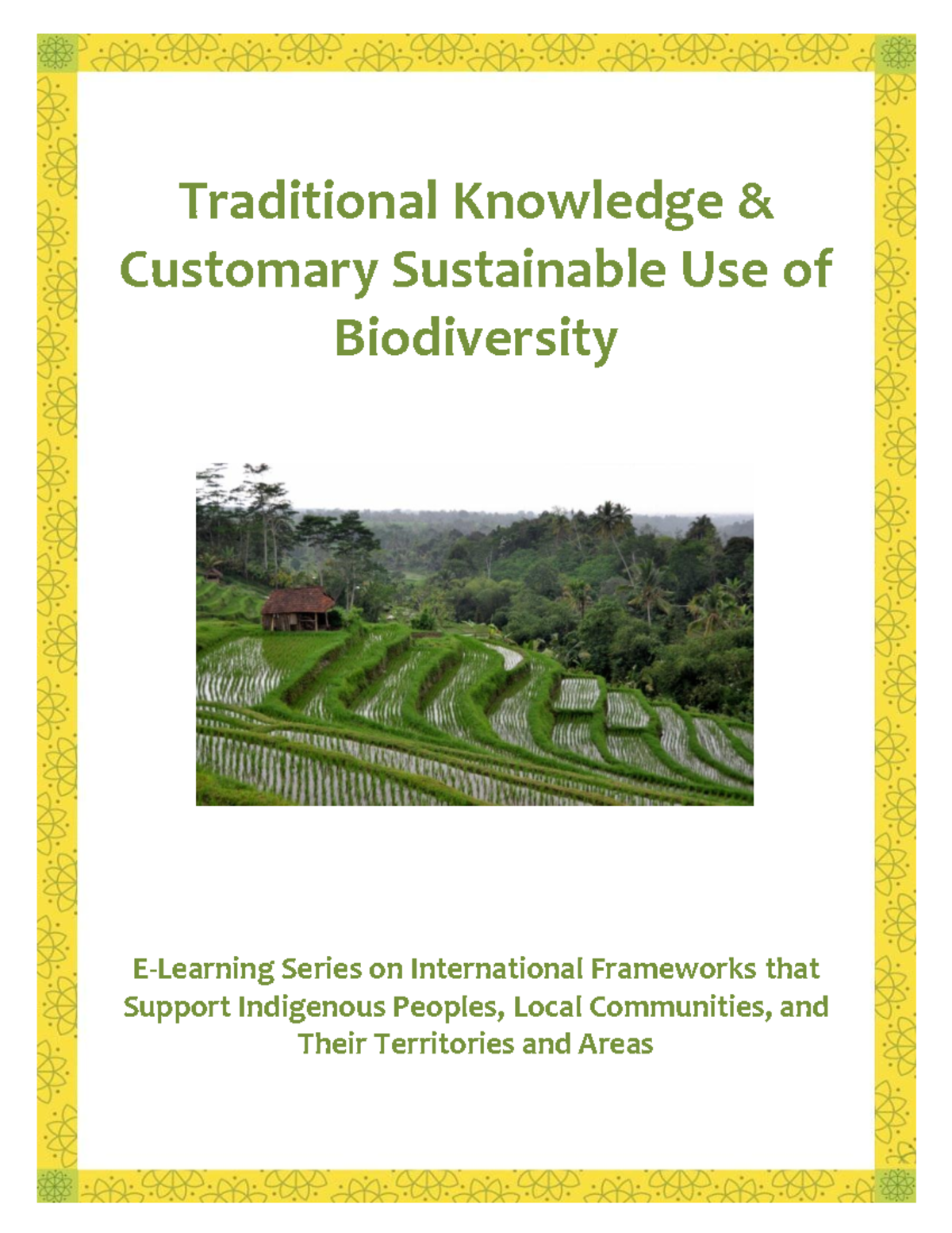 Traditional-Knowledge - Traditional Knowledge & Customary Sustainable ...