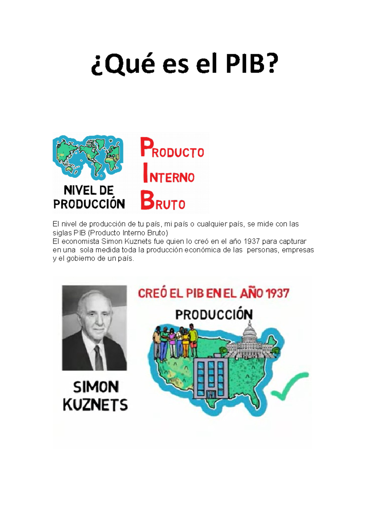 Qué Es El PIB - Concepto PIB Y Su Calculo - ¿Qué Es El PIB? El Nivel De ...