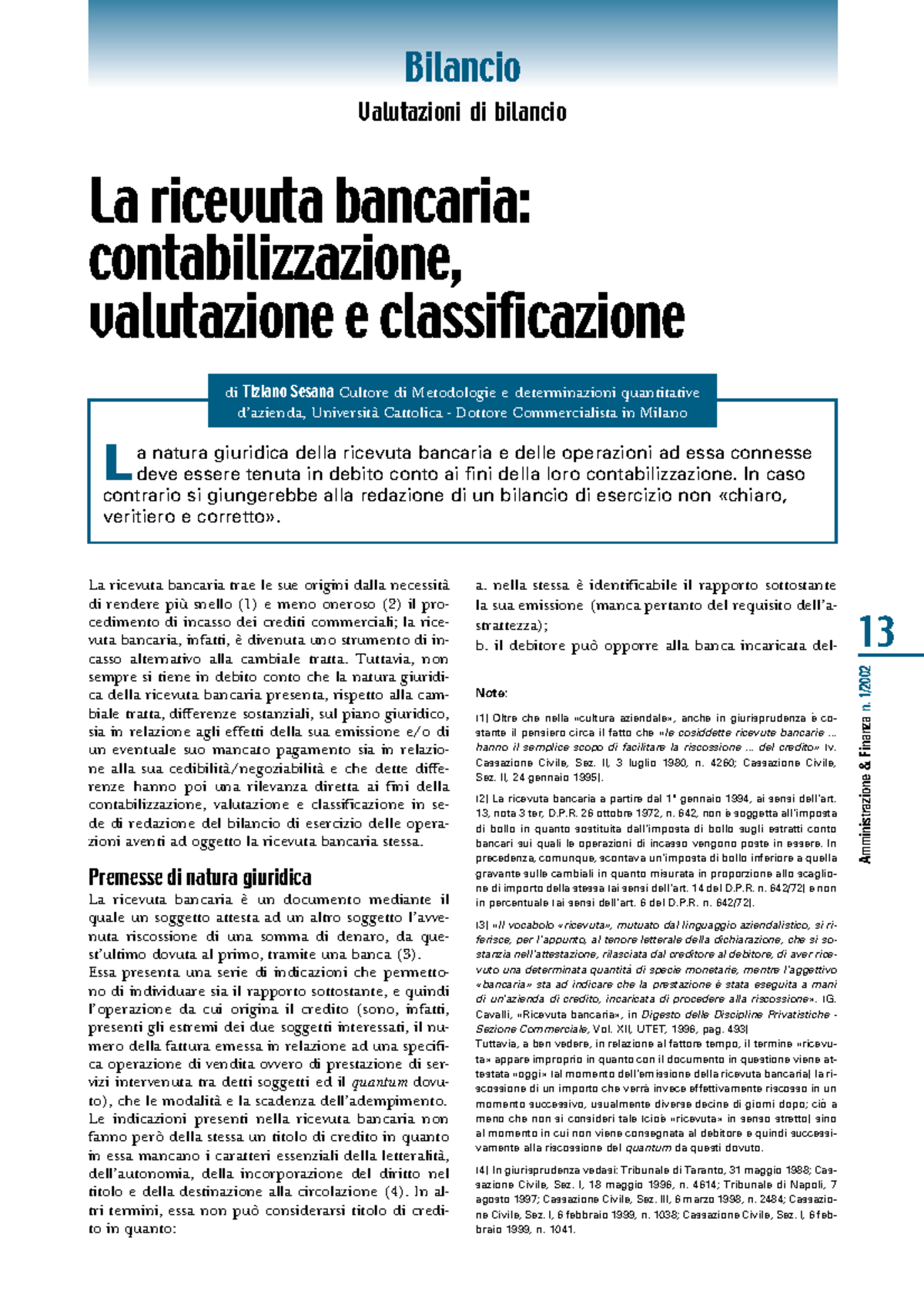 Contabilizzazione Ri Ba esempio pratico - Economia aziendale - uniroma1 ...