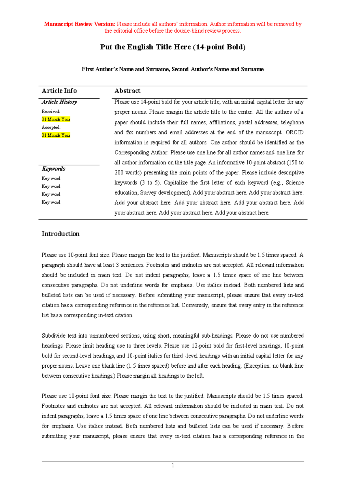 Template-0 - RESEARCH - Manuscript Review Version: Please include all ...