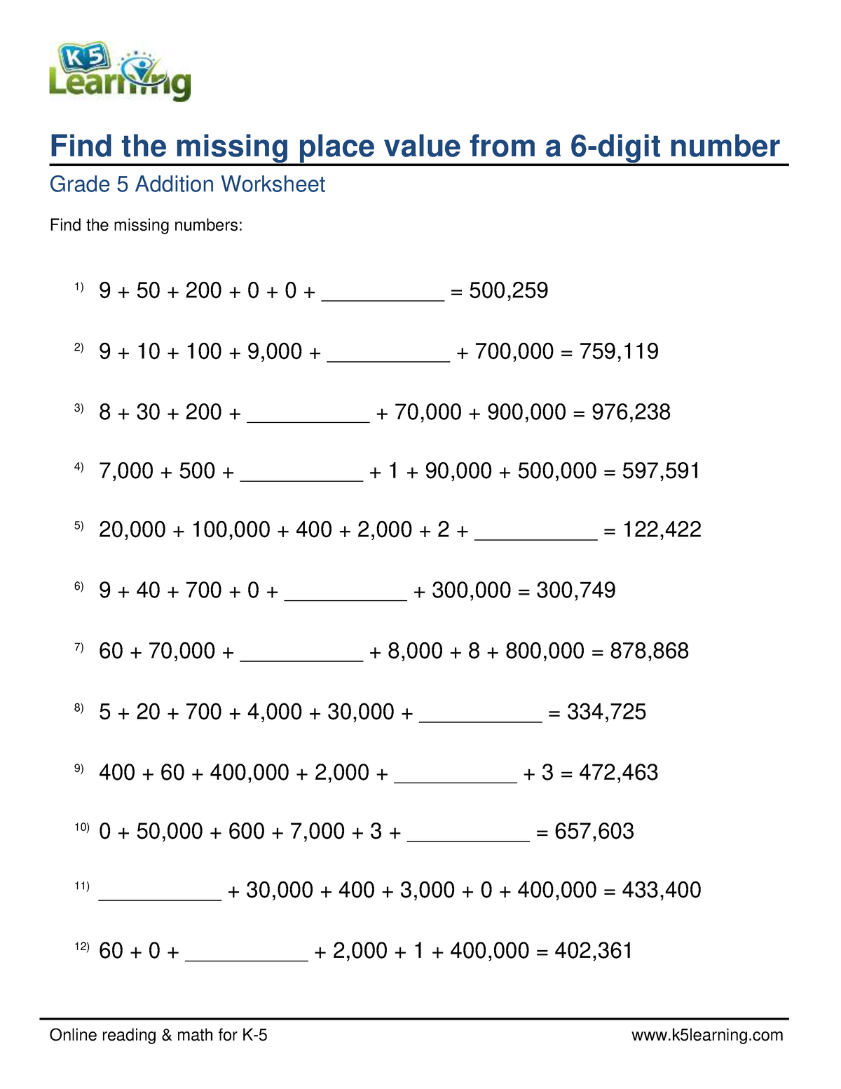 Grade-5-place-value-missing-6-digit-b - Copy - Online reading & math ...