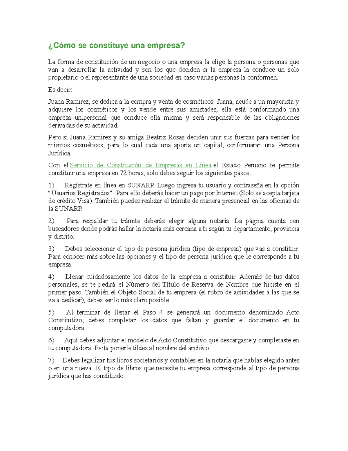 Cómo se constituye una empresa Cómo se constituye una empresa La forma de constitución de un