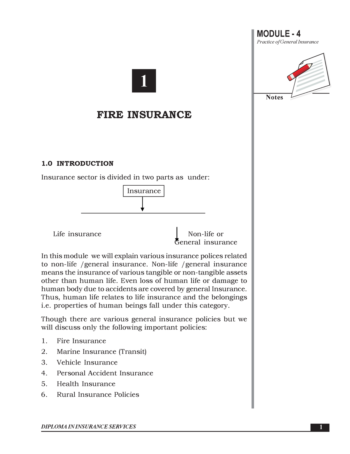 assignment in fire insurance